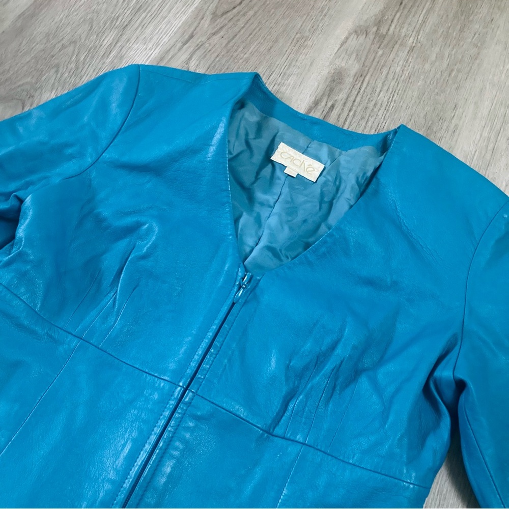 Vintage Cache Leather Jacket - image 7